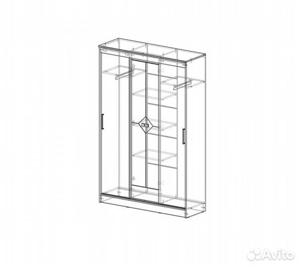 Шкаф купе Агат