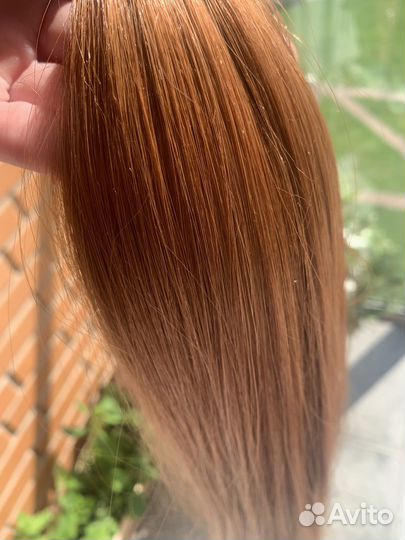 Биопротеиновые волосы на трессе для наращивания
