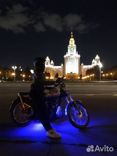 Кастомный мопед