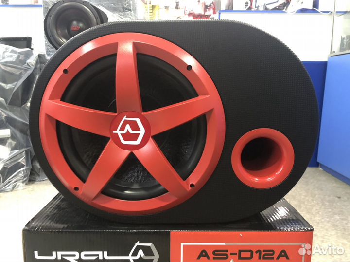Сабвуфер Ural As-D12A Red Hurricane