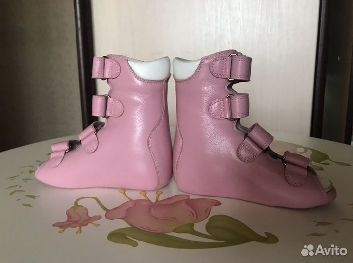 Тутор кожаный по ортоп. колодке (р. 22) - 2 шт