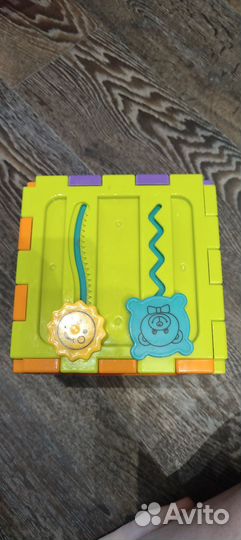 Кубик сортер с резинками