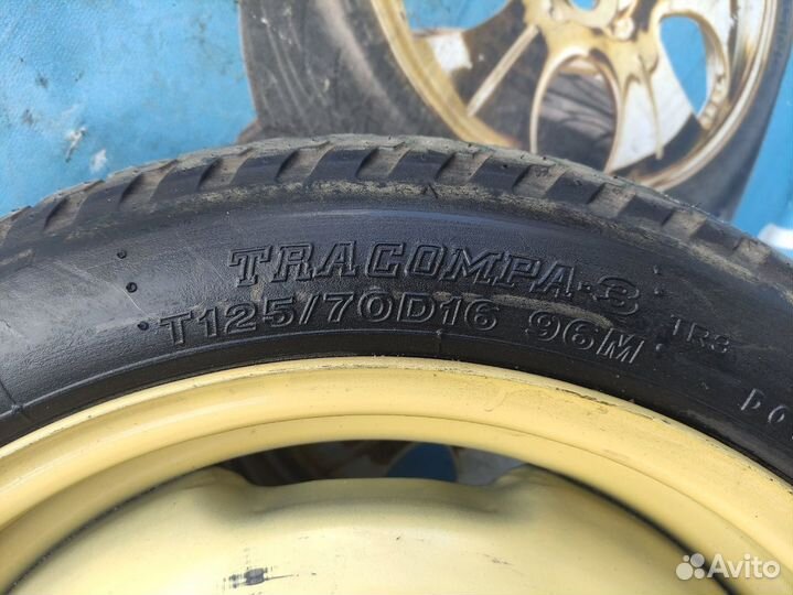 Запасное колесо Toyota 125/70R16 из Японии б/п РФ