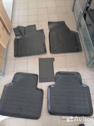 Ковры салона Teramont резиновые, 3CN061500