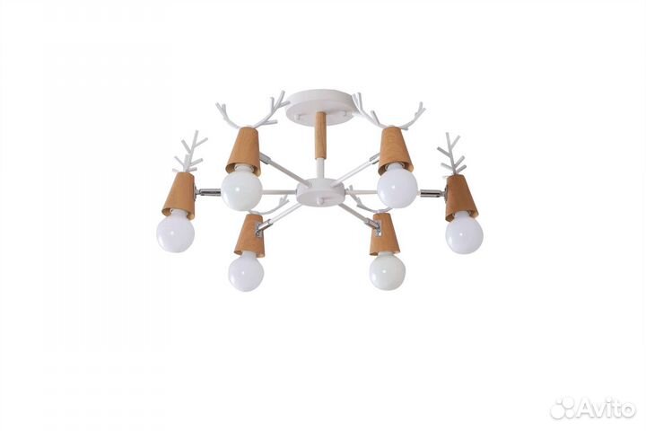 Люстра Antler L1147-6 6хE27х40 Вт lamplandia