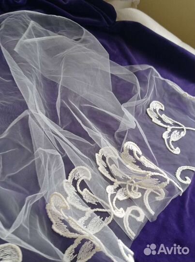 Остатки обрезанной шторы 7м х 46,5см