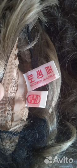 Парик, шиньон винтаж, времён СССР Корея