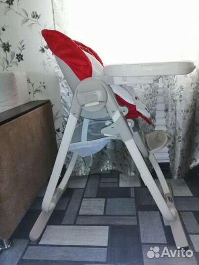 Стульчик для кормления chicco polly magic 0+