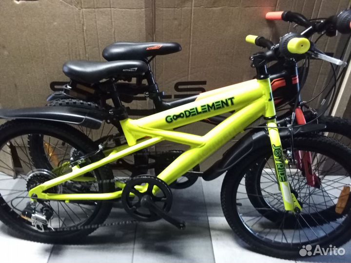 Велосипед горный детский алюминий, 20