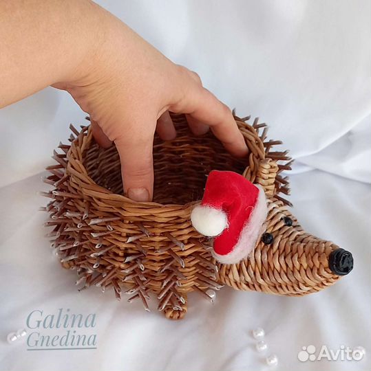 Ваза кашпо ёжик