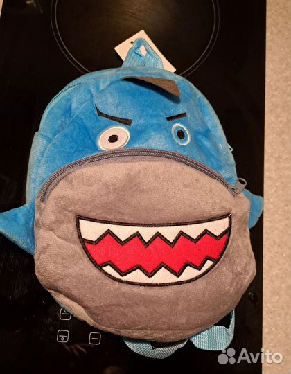 Новый детский рюкзачок акула