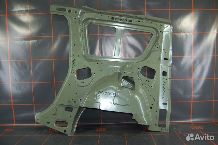 Панель внутренняя крыла заднего - LADA Largus