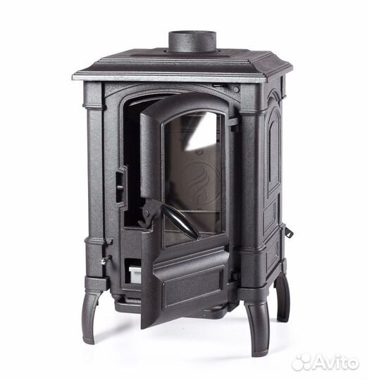 Чугунная печь камин