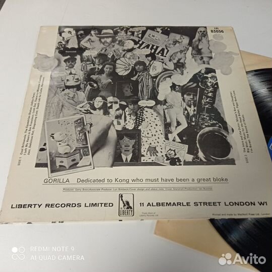 Bonzo Dog Doo/Dah Band – Gorilla LP,UK