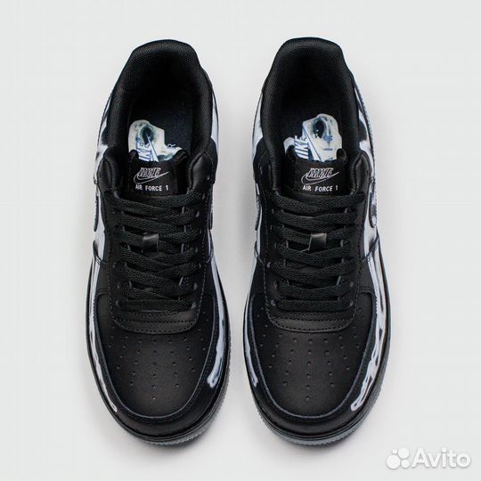 Кроссовки Nike Air Force 1 Low Skeleton Black (арт. 25109)