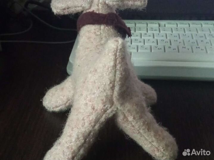 Игрушечная собачка (ручная работа)