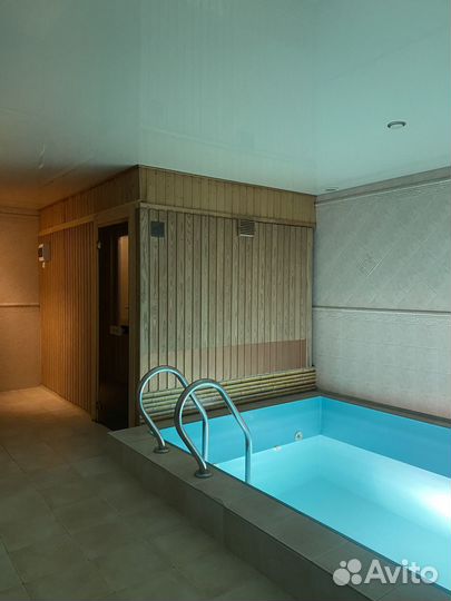 Баня сауна с бассейном 