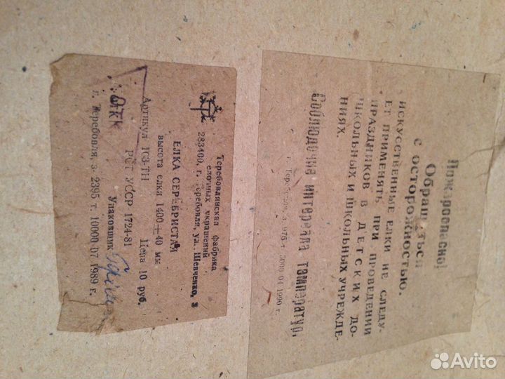 Елка серебристая СССР