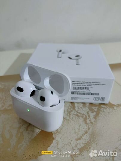 Airpods 3 + Чехол в подарок (Новые запечатанные)