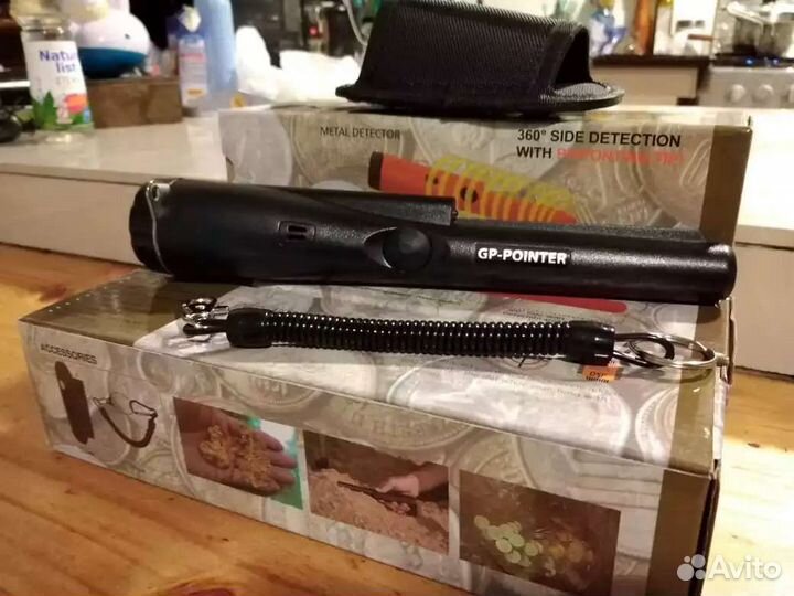 Пинпоинтер металлоискатель GP+батарея 9в новый
