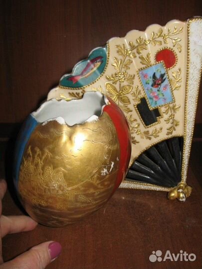 Интересная фарфоровая вещица. h 21 см. Франция