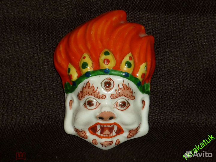 Маска бог огня махакала, Старая Монголия