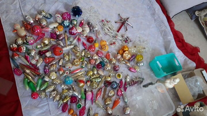 Елочные игрушки СССР