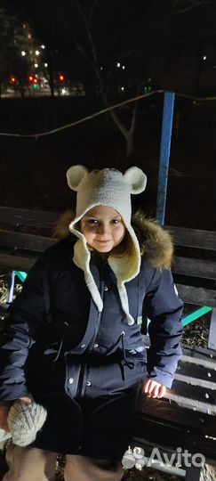 Шапка шлем зимний