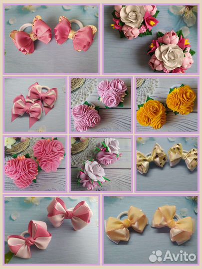 Резинка для волос ручной работы