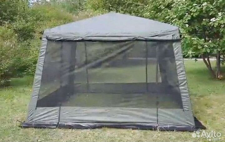 Палатка шатер с антимоскитной сеткой