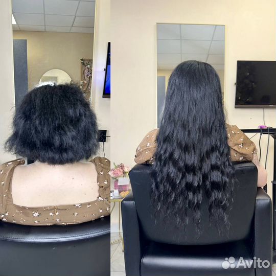 Наращивание волос биопротеиновое / обучение