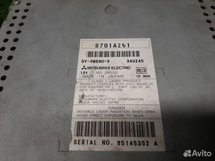 Магнитола для Mitsubishi Outlander Lancer