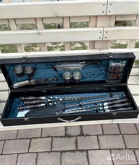 Шашлычный подарочный набор