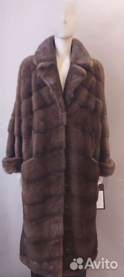 Шуба норковая огонь