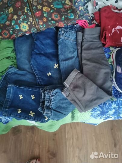 Одежда и обувь для девочки пакетом