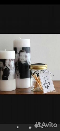 Свечи с Вашим фото
