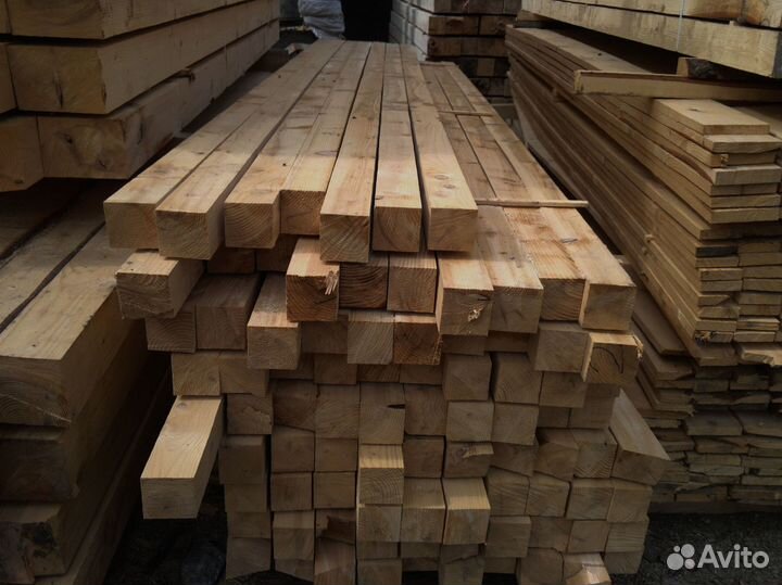 Быстрая доставка Бруса из сосны