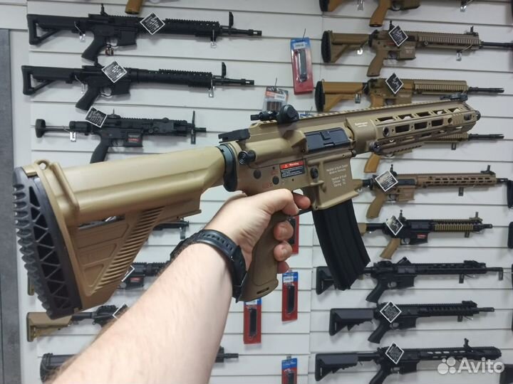 Автомат East Crane HK416Dс цевьем Remington rahg