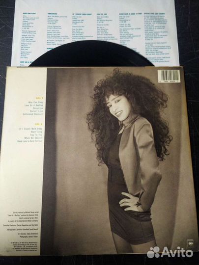 Ronnie Spector Unfinished Business 1987 винил США