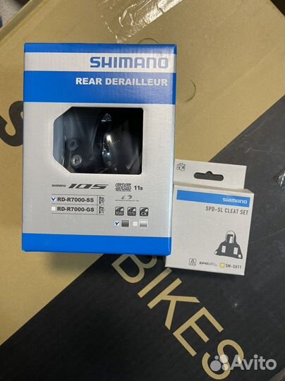 Шоссейные запчасти и групсет shimano 105 r7000