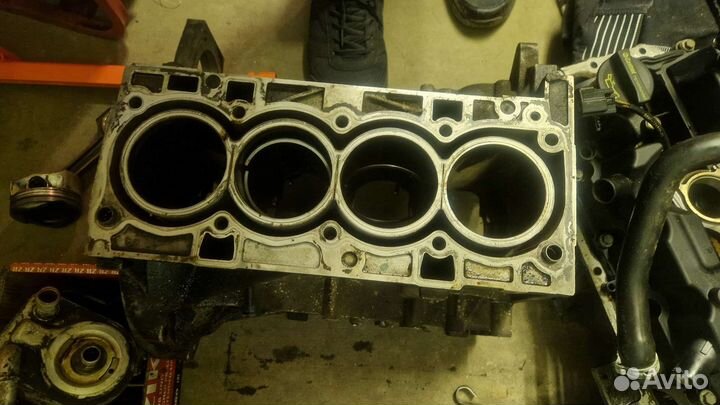 Блок цилиндров Форд 1.6 Экобуст jqda / jqdb