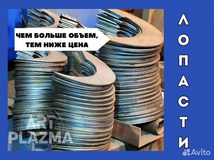 Лопасти для винтовых свай