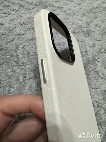 Чехол на iPhone 14 pro max кожаный kzdoo