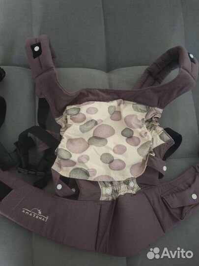 Слинг эргорюкзак Amazonas Smart Carrier Blueberry