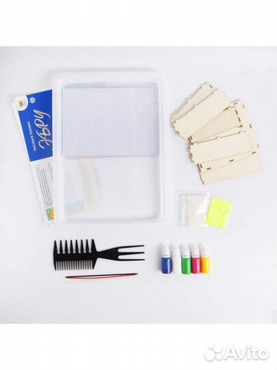 Набор для творчества «Рисуем в технике Эбру»,флуор