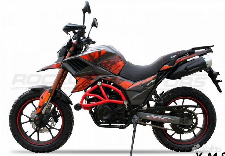 Мотоцикл rockot hound 250 LUX оранжевый