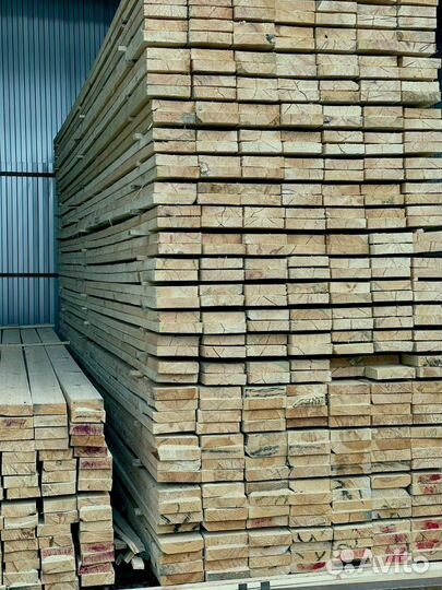 Доска обрезная 50х150х6000мм с доставкой