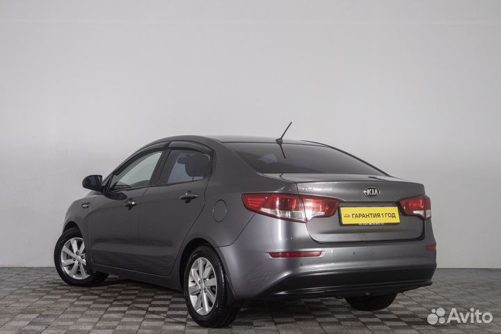 Kia Rio 1.6 МТ, 2016, 92 322 км