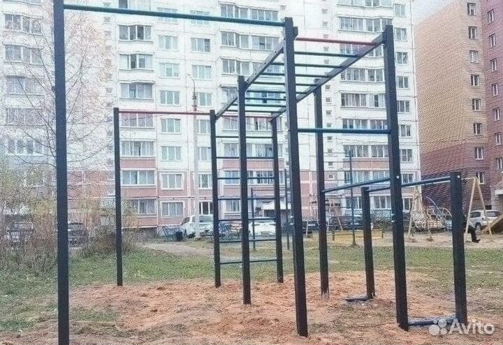 Спортивная площадка воркаут по безналу