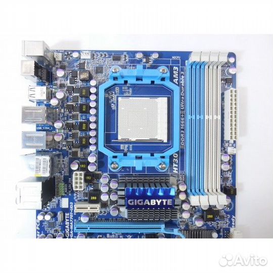Материнская плата бу gigabyte GA-MA770T-UD3 (AMD A